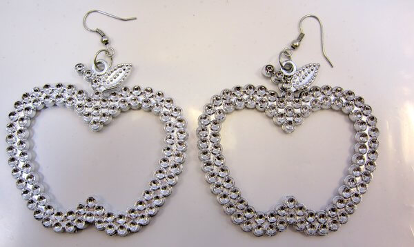 Click to view product details and reviews for Party Accessory Earrings Pair Of Apple.