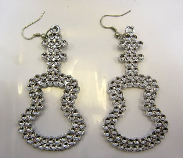 Click to view product details and reviews for Party Accessory Earrings Pair Of Guitars.