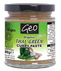 Pastes - Organic Thai Green Curry Paste 180g - GRG5