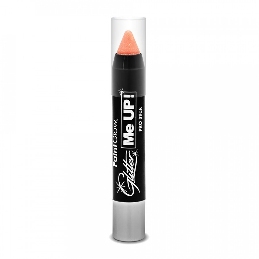 Peach Paradise - Neon UV Glitter Paint Stick