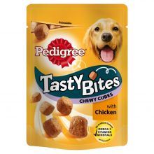 Pedigree Tasty Bites Chewy Cubes with Chicken - 130g - 86828