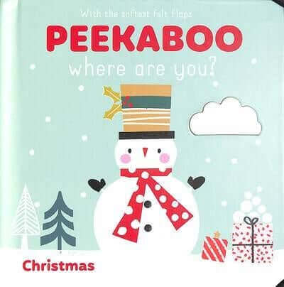 Peekaboo Where Are You? Christmas Snowman