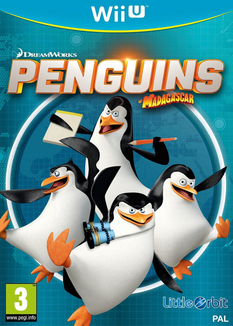 Penguins of Madagascar (Nintendo Wii U)
