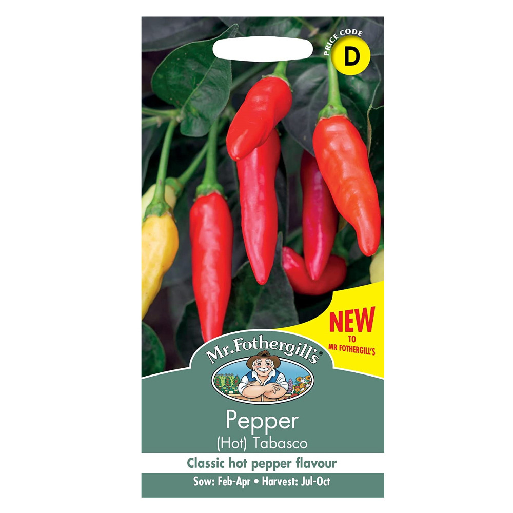 Click to view product details and reviews for Hot Pepper Seeds Tabasco Vegetable Packet.