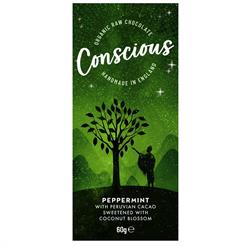 Click to view product details and reviews for Peppermint Raw Organic Vegan Chocolate Bar 60g Csc7.