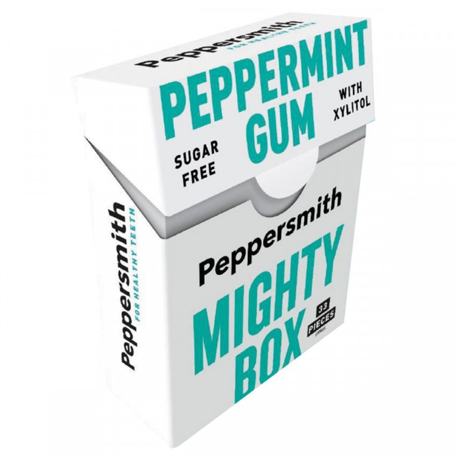Peppersmith  100% Xylitol Chewing Gum - Peppermint - 50g - 701211