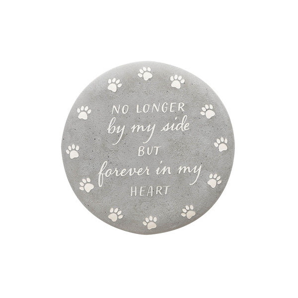 Pet Memorial Stone: Cat & Dog Paw Plaque | Cazaar