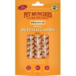 Pet Munchies Buffalo Dental Chew (small 4 pack) - 55g - 564496