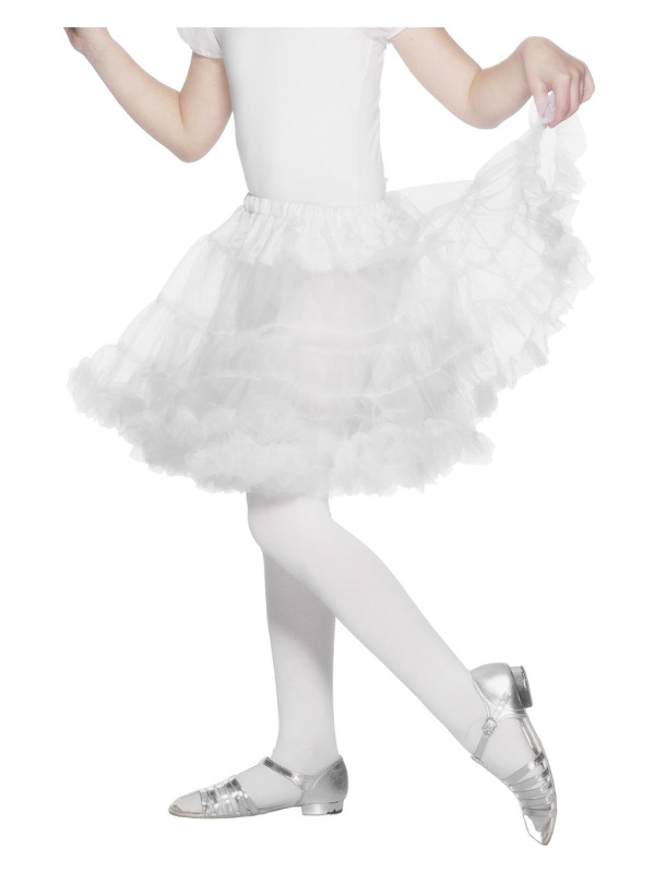 Click to view product details and reviews for Petticoat Child White â Layered Fancy Dress.