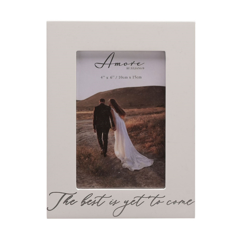 Photo Frame Best Is Yet To Come 6x4 Picture Home Decor Portrait Engagement Gift