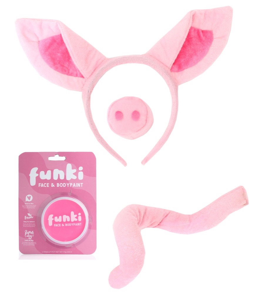 Pig Set With Face Paint