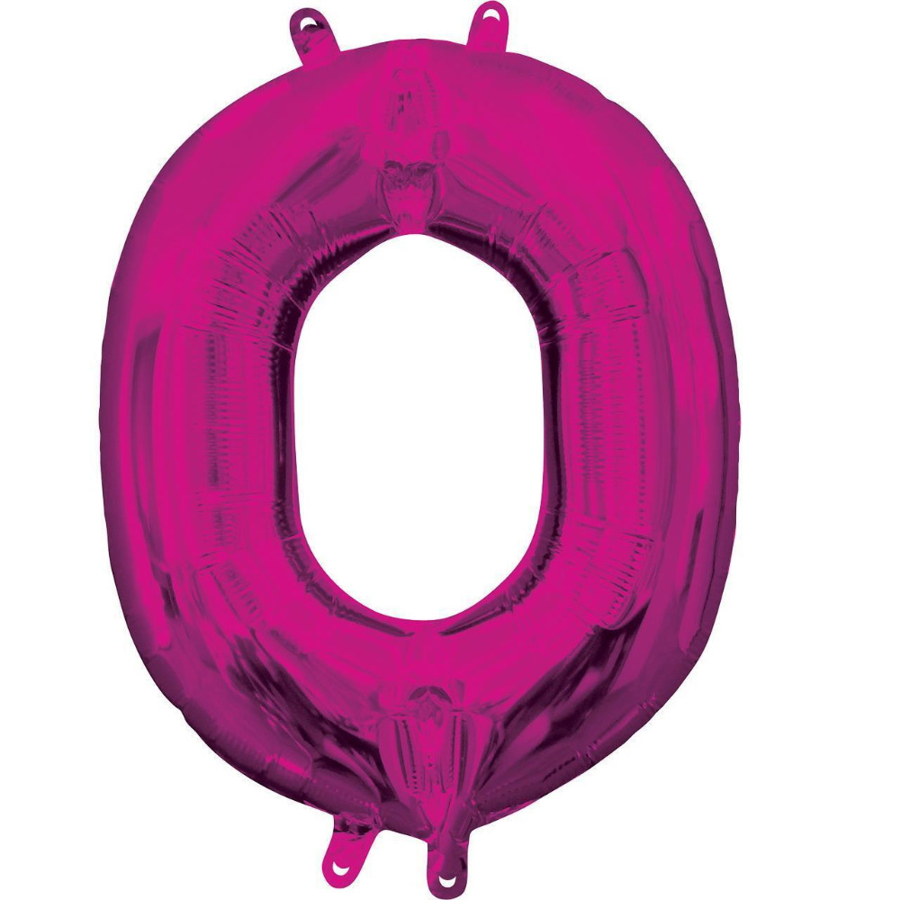 Click to view product details and reviews for Pink Foil Letter O Air Filled Birthday Party Self Sealing Balloon Decoration.