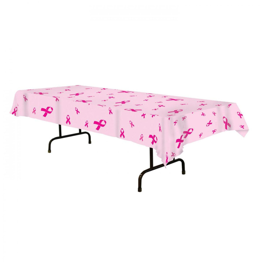 Click to view product details and reviews for Pink Ribbon Table Cover 108 X 52 By Beistle 57939 Karnival Costumes.