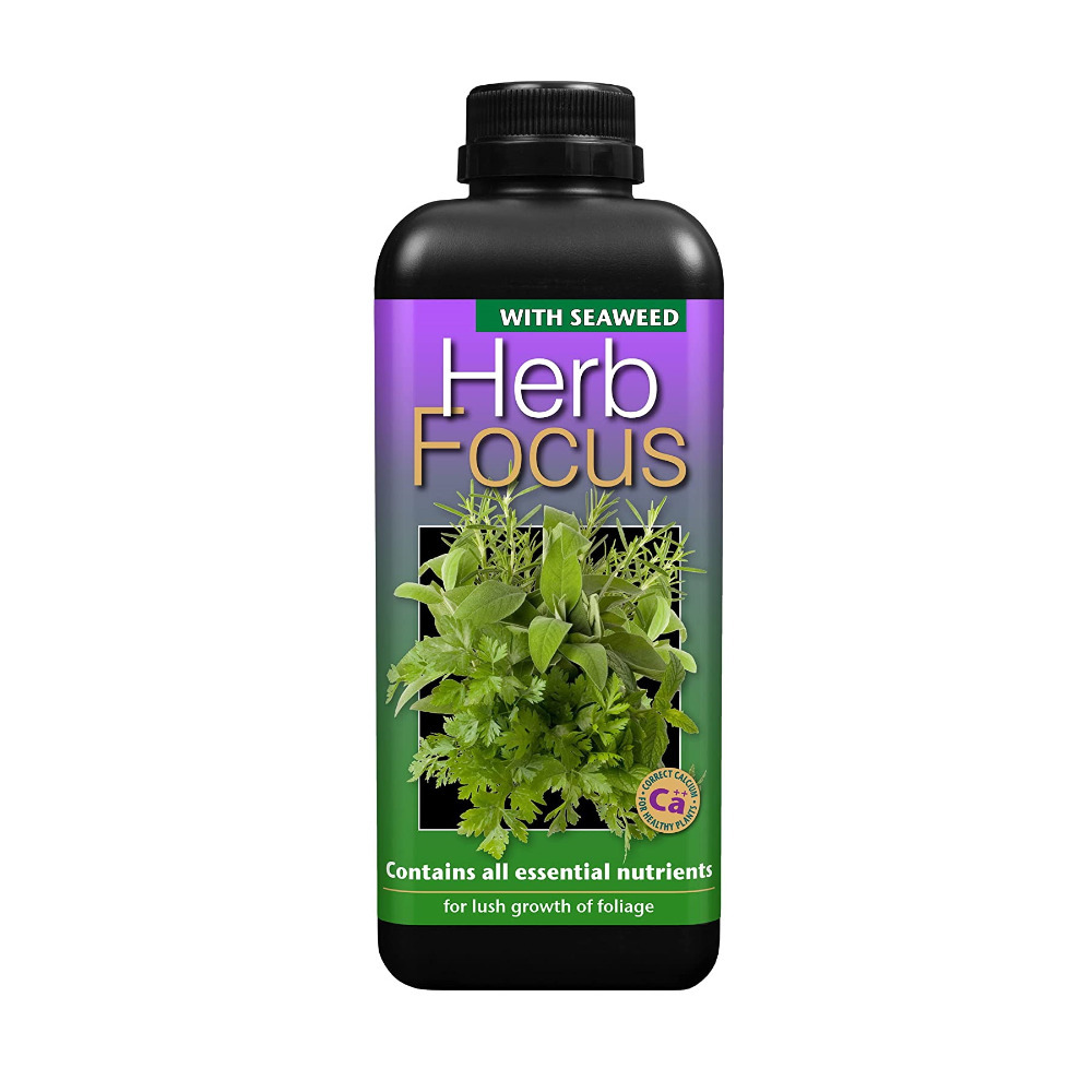 Plant Food Liquid Fertiliser Herb Focus Seaweed Growth Technology Garden Care