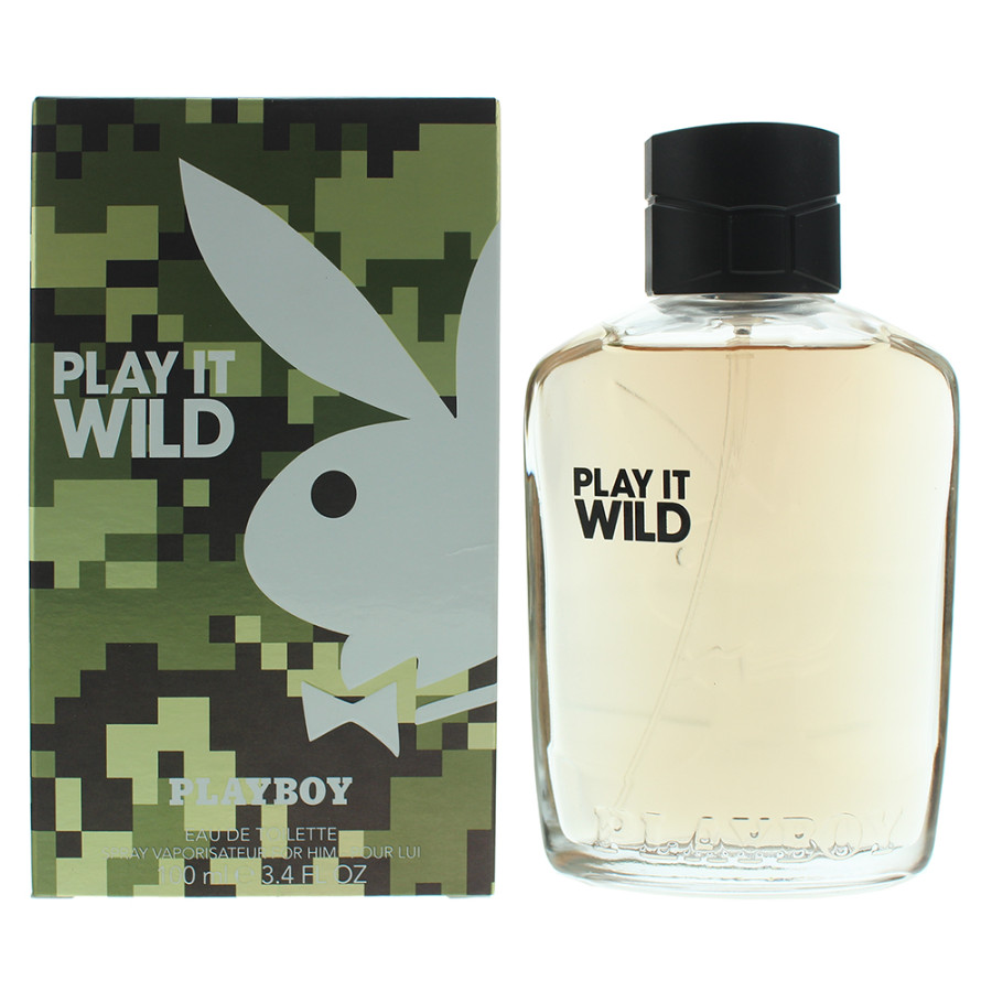 Playboy Play It Wild Eau de Toilette 100ml Spray for Him