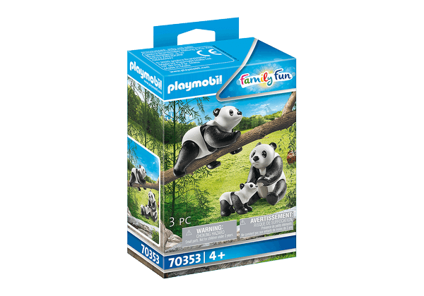 Playmobil Pandas with Cub - 70353