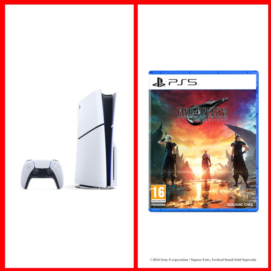 PlayStation®5 Console & Final Fantasy VII Rebirth Bundle
