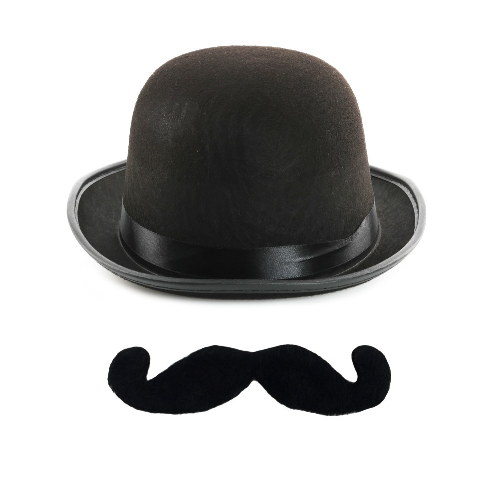Click to view product details and reviews for Detective Accessory Set â Hat Moustache 58cm.