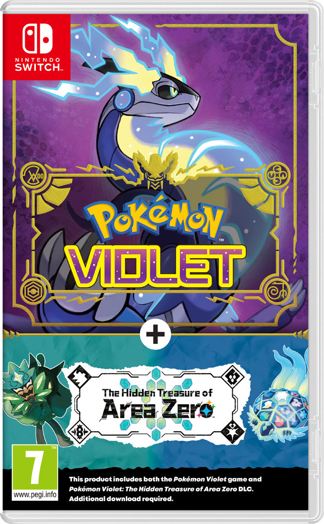 Pokémon Violet + The Hidden Treasure of Area Zero DLC - Nintendo Switch