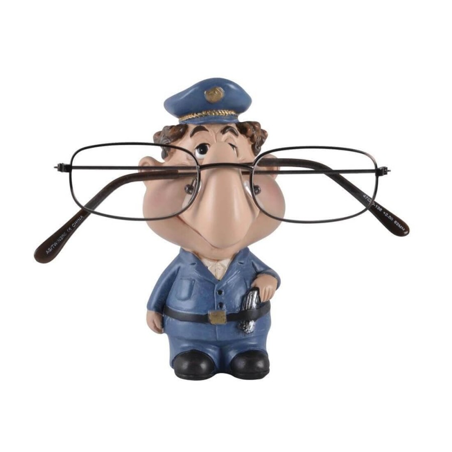 Click to view product details and reviews for Policeman Specs Novelty Reading Glasses Holder Figure.