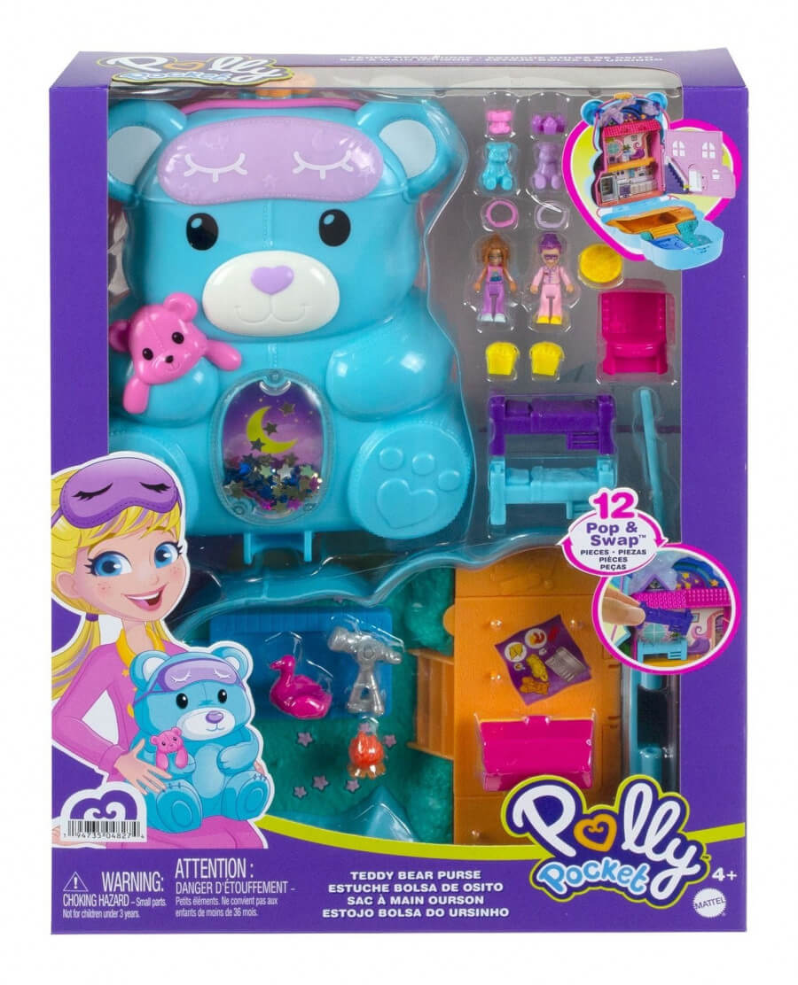 Polly Pocket Teddy Purse