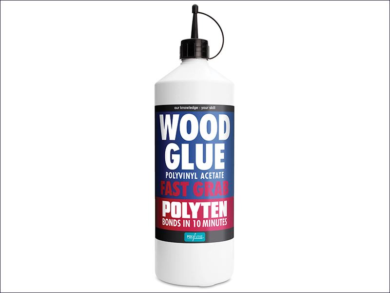 Polyten Fast Grab Wood Adhesive 1 Litre CASFGWG1L