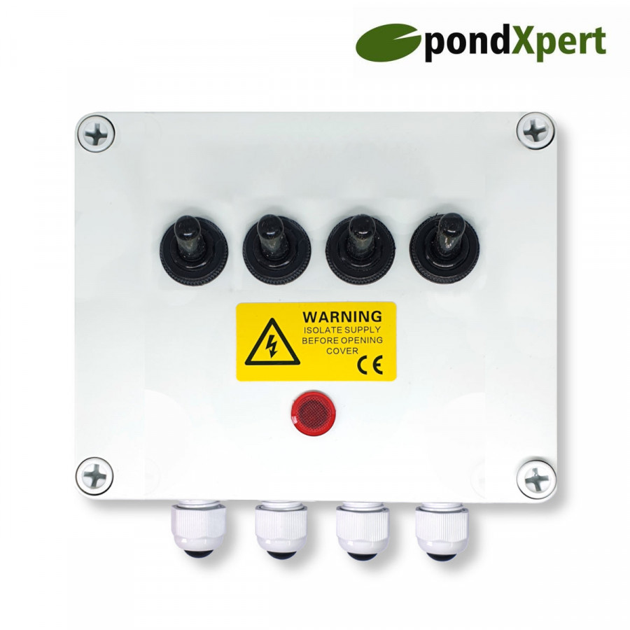 PondXpert EasySwitch 4 way Electrical Switch Box