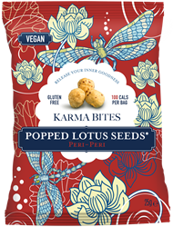 Popped Lotus Seeds Peri-Peri 25g - KAR4