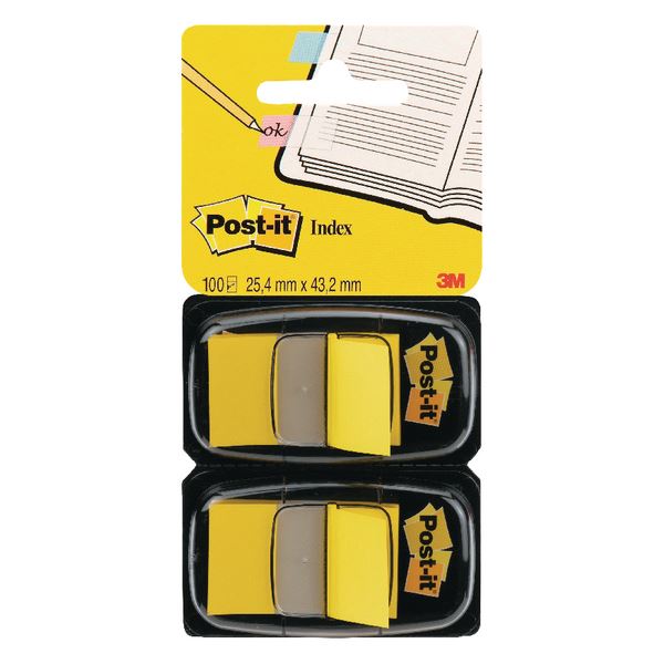 Click to view product details and reviews for Postit Index Flag Dispenser Ylw Pk2 3m92061.
