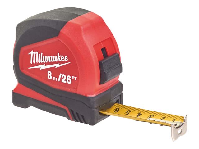 Pro Compact Tape Measure 8m/26ft (Width 25mm) MHT932459596