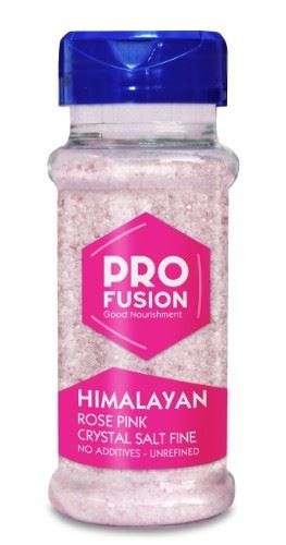Click to view product details and reviews for Profusion Rose Pink Salt Table Shaker Fine 140g 83771.