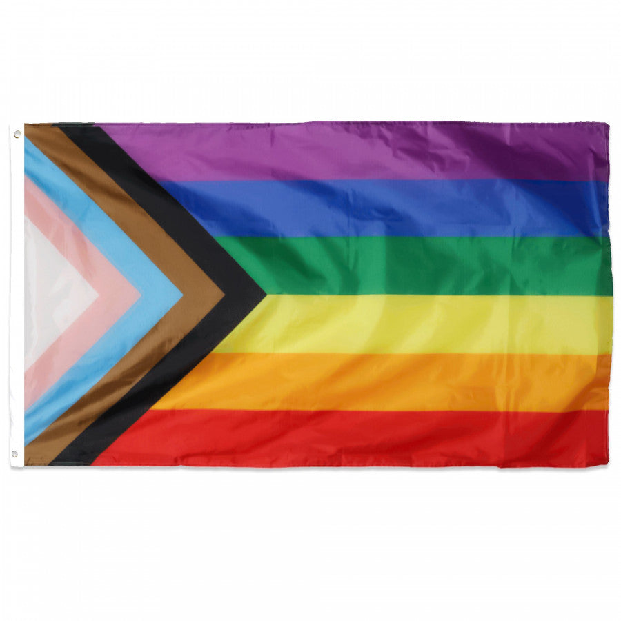Click to view product details and reviews for Progress Pride Flag 5ft X 3ft.