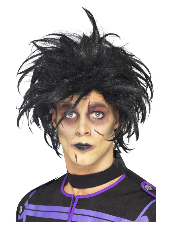 Click to view product details and reviews for Psycho Wig Black For Horror And Fancy Dress.