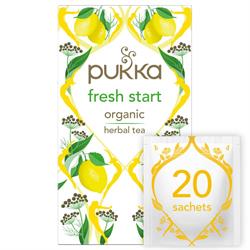 Pukka Fresh Start Organic Herbal Tea 20 sachets - PUK128