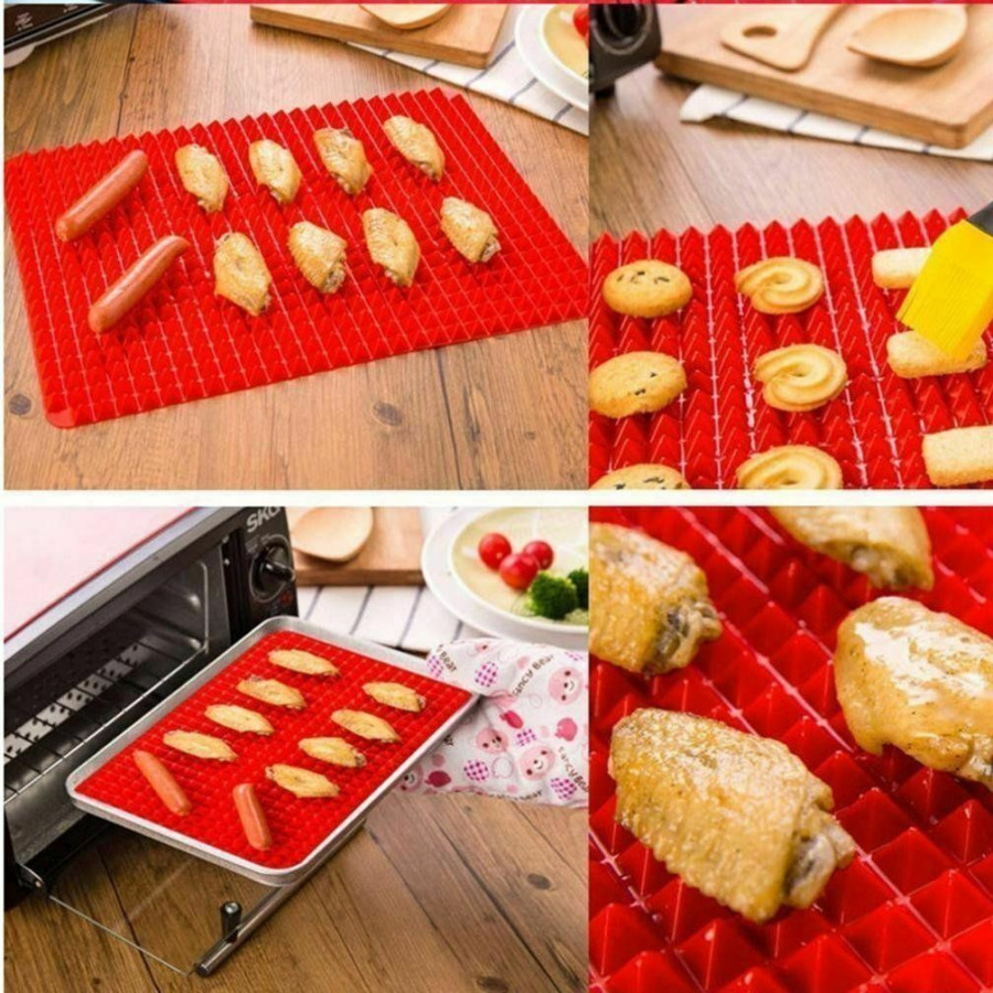 Pyramid Non Stick Silicone Cooking Mat.