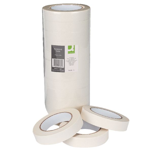 Click to view product details and reviews for Q Connect Masking Tape 24mmx50m Pk12 Kf01789.