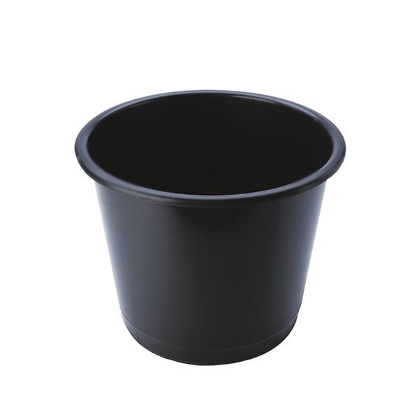 Click to view product details and reviews for Q Connect Paper Basket Blk 15 Litre Kf01124.