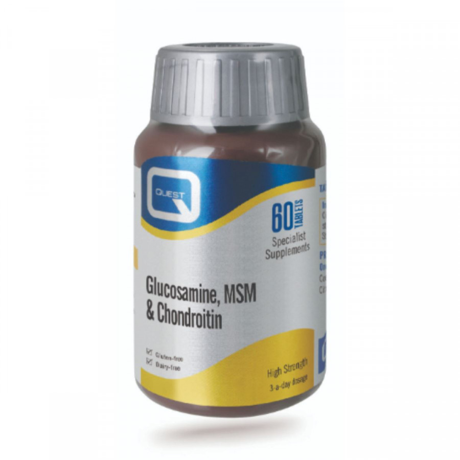 Click to view product details and reviews for Quest Glucosamine Chondroitron Msm Tablets 60s 85553. Click to view product details and reviews for Quest Glucosamine Chondroitron Msm Tablets 60s 85553.