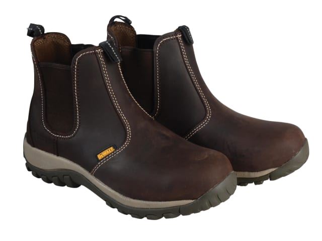 Radial Safety Brown Boots UK 10 Euro 44 DEWRADIAL10B