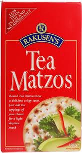 Rakusen  Tea Matzos - 150g - 82015