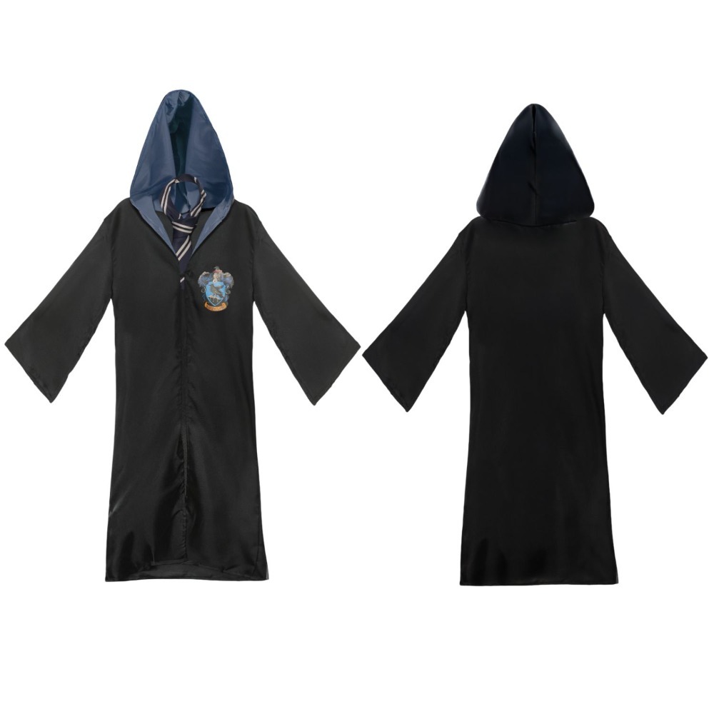 Adults Harry Potter Costume | Ravenclaw Cloak, Tie & Tattoos