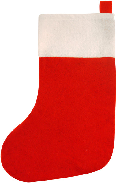 Red Felt Christmas Stocking