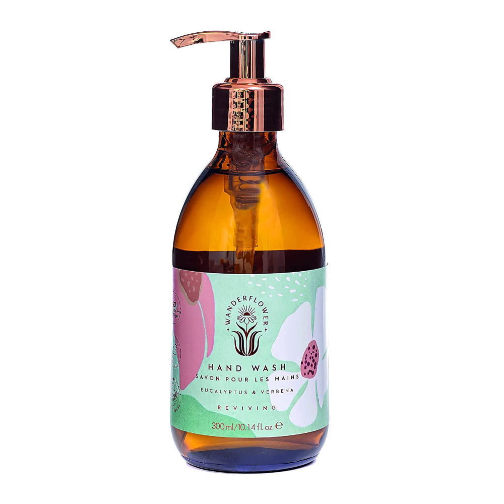 Reviving Hand Wash Eucalyptus & Verbena Fragranced Vegan 300ml Wanderflower