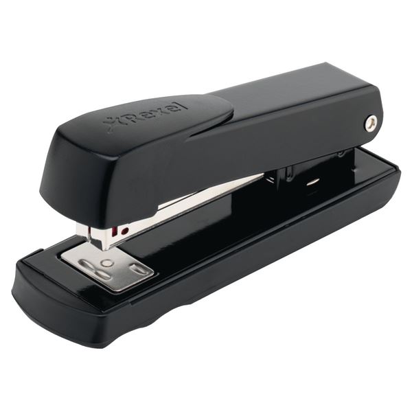 Rexel Meteor Stapler H Strip Black - RX04772