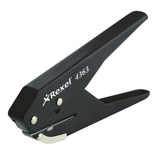 Rexel S120 Single Plier Punch Blk - VL20041