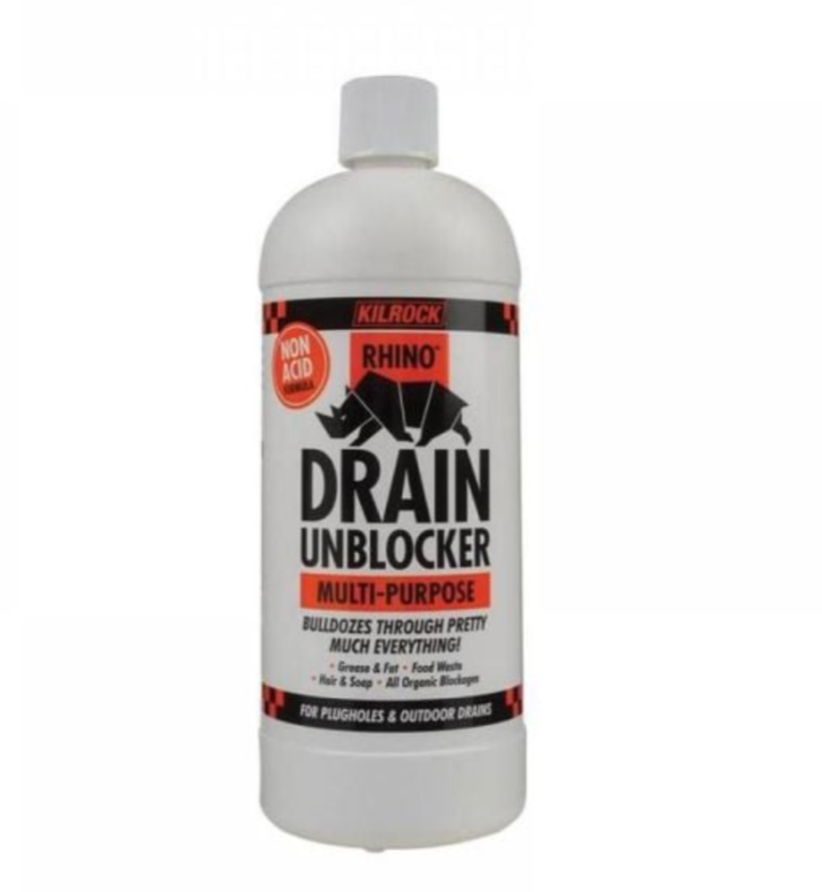 Rhino Drain Unblocker 1 Litre KILRHINO