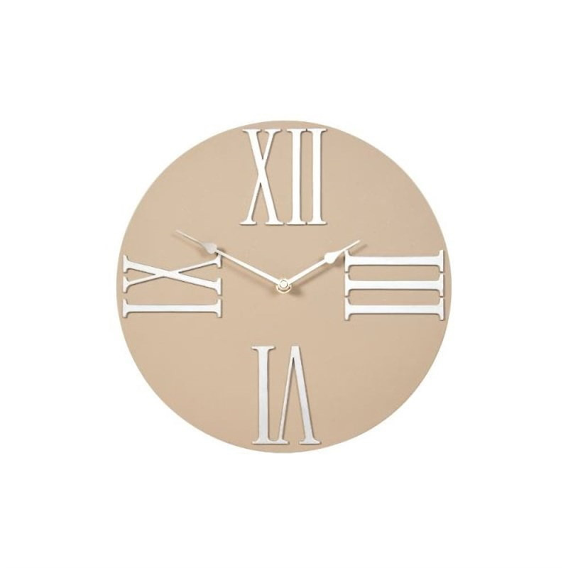 Roman Numeral Wall Clock Weather Resistant Indoor & Outdoor Garden Accessory