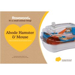 Rosewood Abode Small Animal Home Blue & Orange - 55x39x26.5cm - 749267