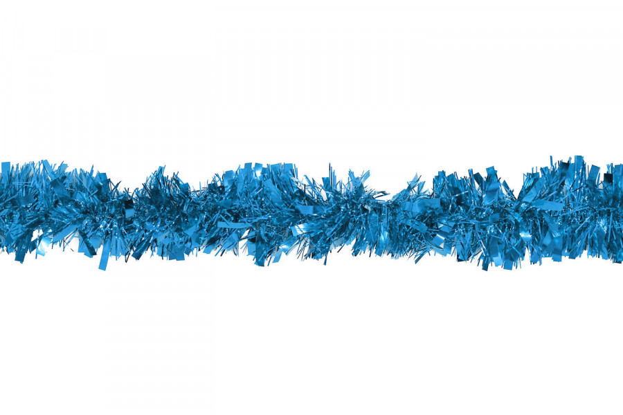 Royal Blue 1.8m Christmas Tinsel