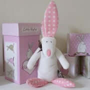 Click to view product details and reviews for Rubie Rabbit Pink Rattle And Gift Box.